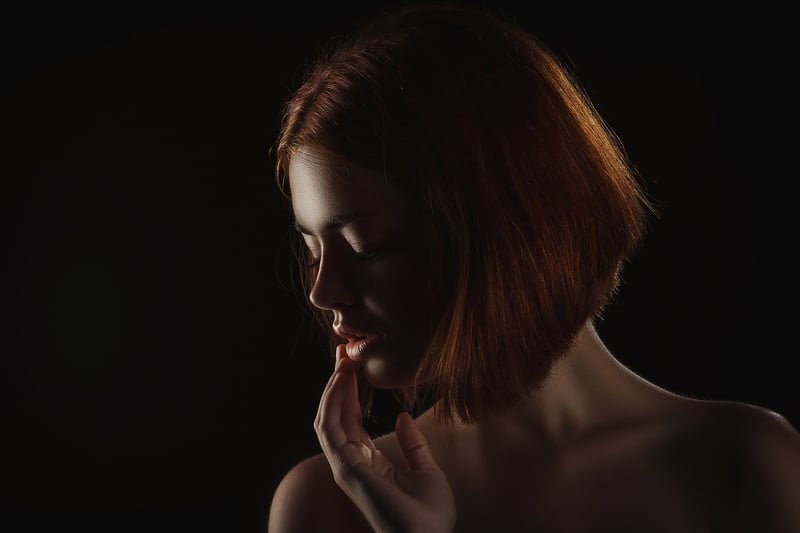 Woman contemplating